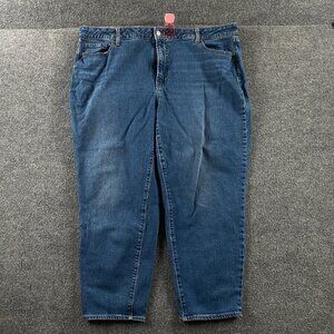 Old Navy O.G. Straight Womens High Rise Secret Smooth Pockets Size 22
